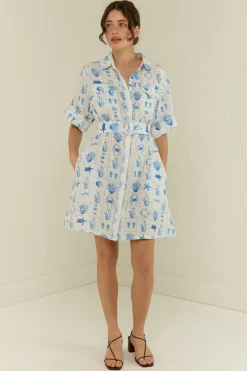 Palm Noosa Camelia Dress - Chalkies Tile