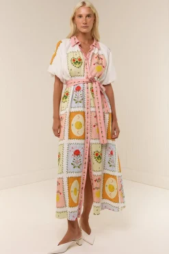Palm Noosa Marla Dress - Siesta Tile