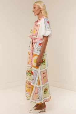 Palm Noosa Marla Dress - Siesta Tile