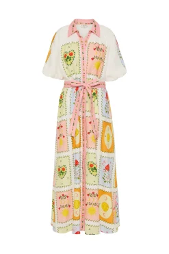 Palm Noosa Marla Dress - Siesta Tile