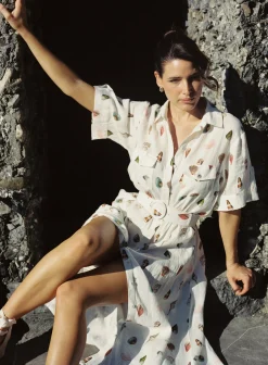 Palm Noosa Memento Dress - Sardinia Shells