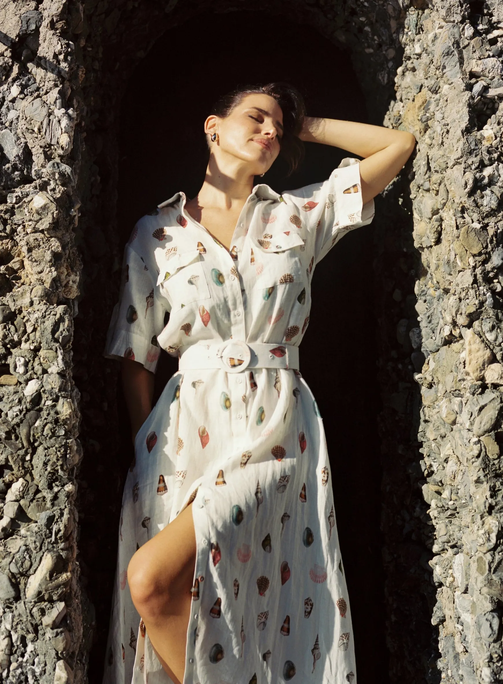 Palm Noosa Memento Dress - Sardinia Shells