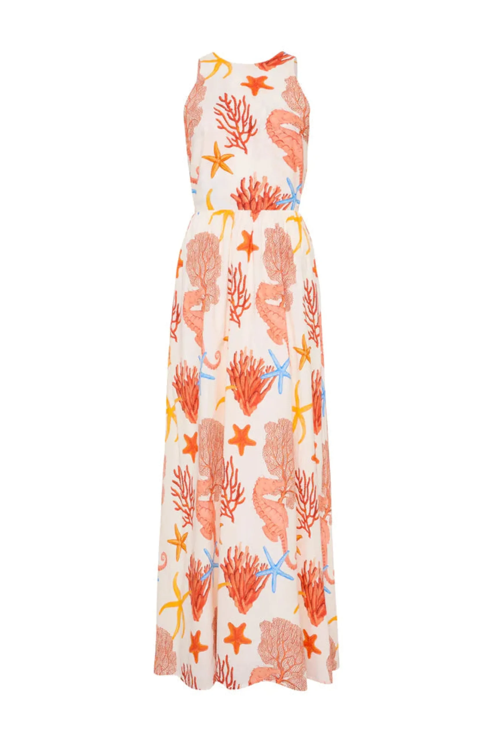Palm Noosa Meridan Dress - Coral