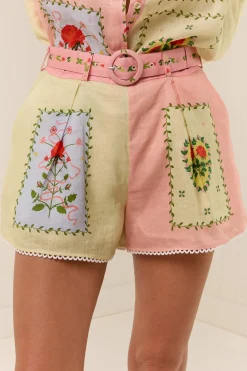 Palm Noosa Porto Shorts - Siesta Tile