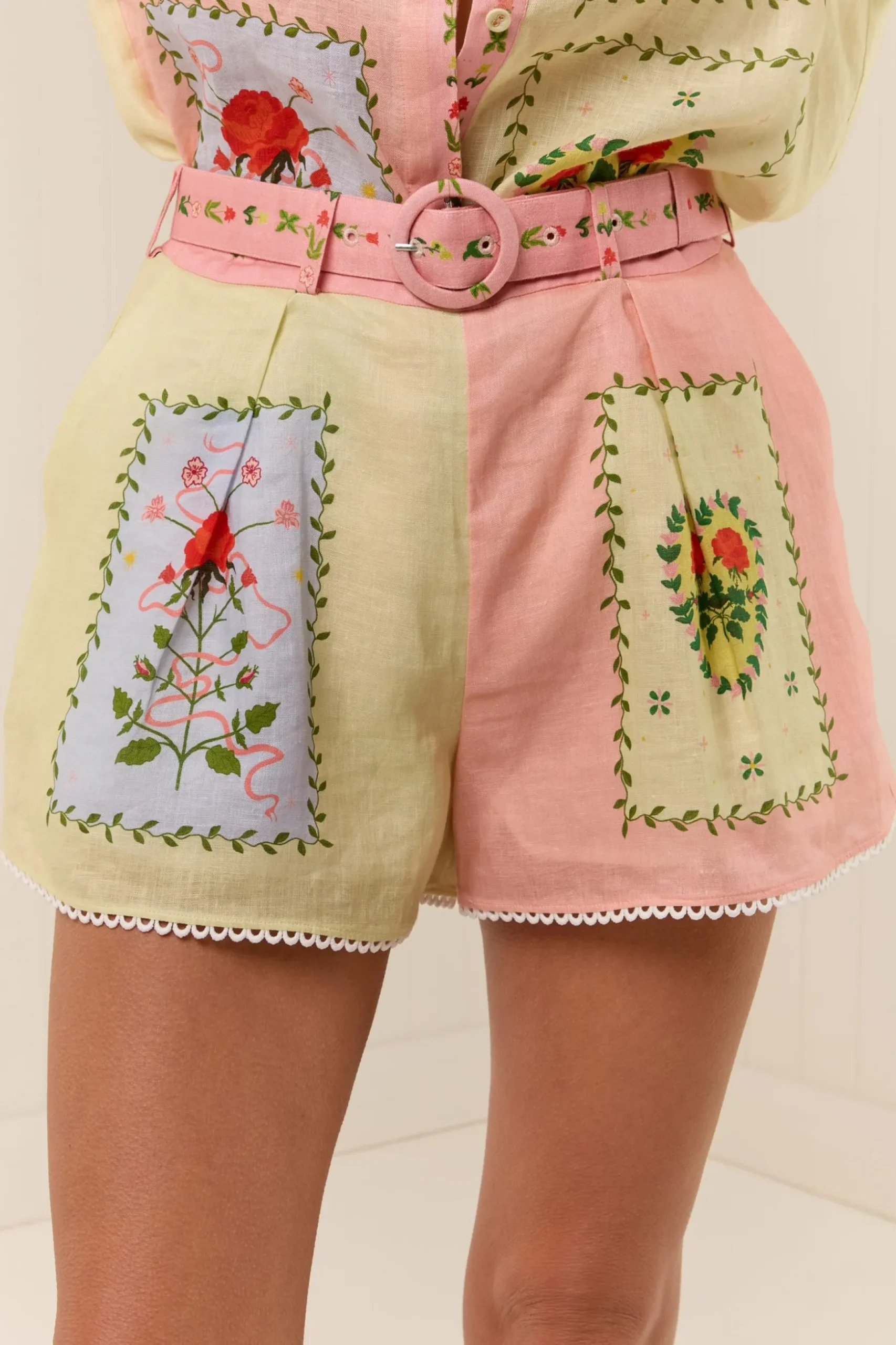 Palm Noosa Porto Shorts - Siesta Tile