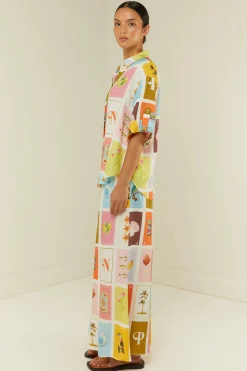Palm Noosa Sara Shirt - Cartagena