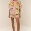 Palm Noosa Siesta Shirt - Siesta Tile