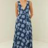 Palm Noosa Viola Dress - Blue Hibiscus