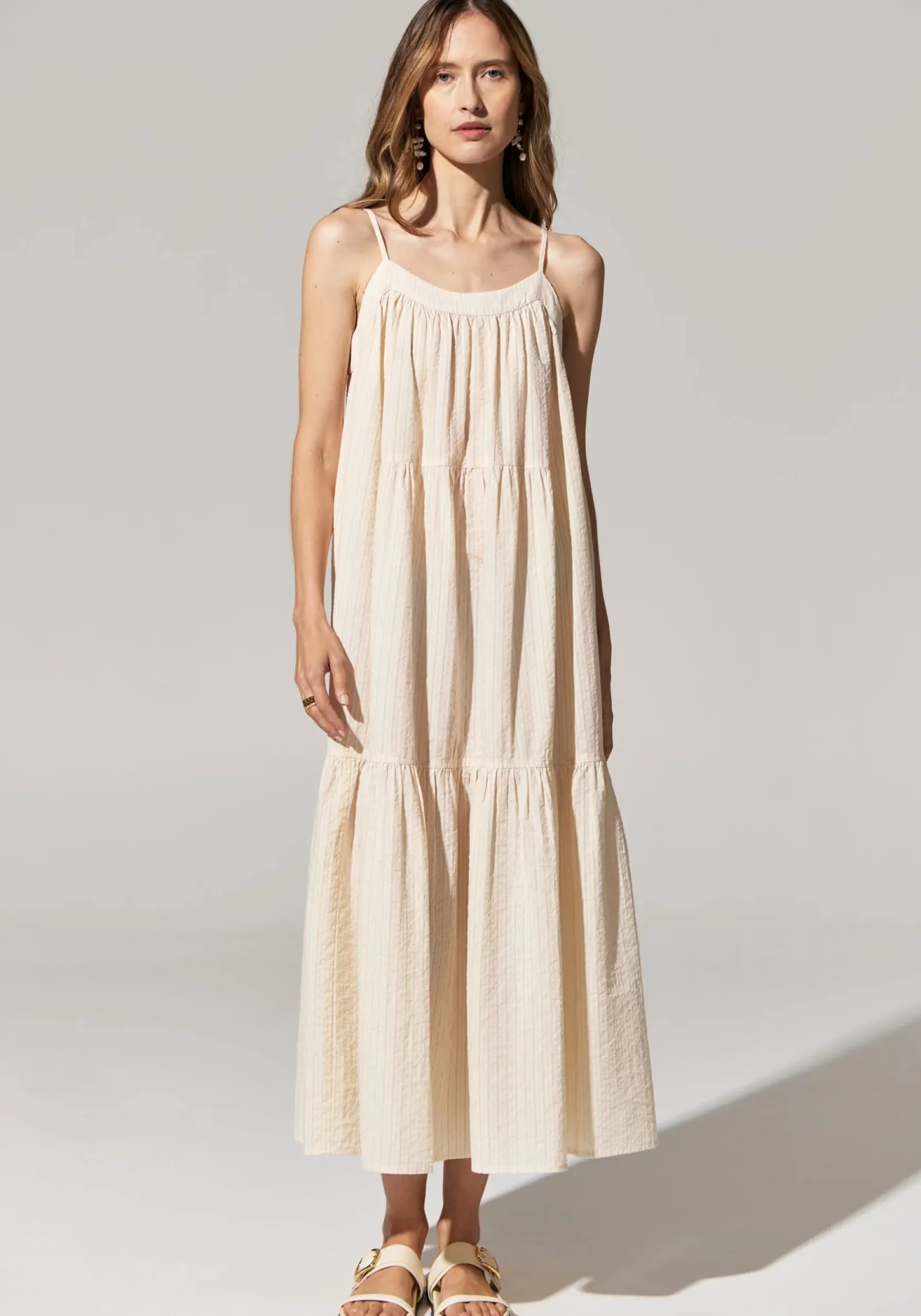 Pol Acacia Sundress - Ivory
