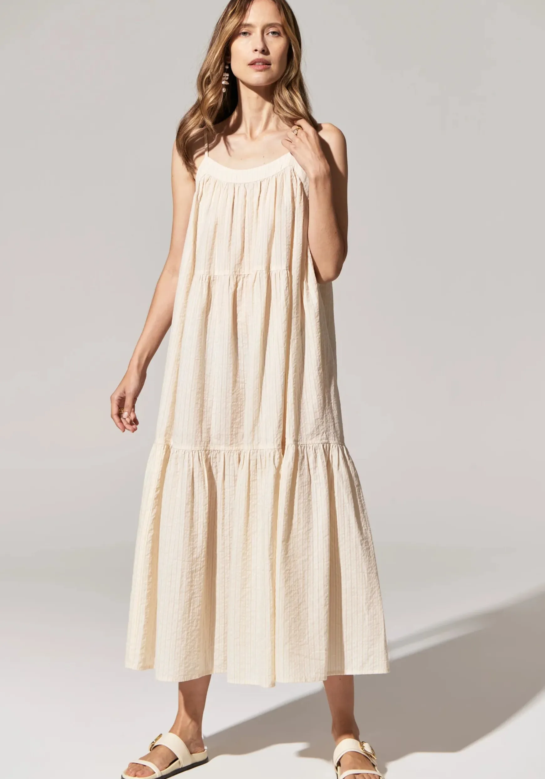 Pol Acacia Sundress - Ivory