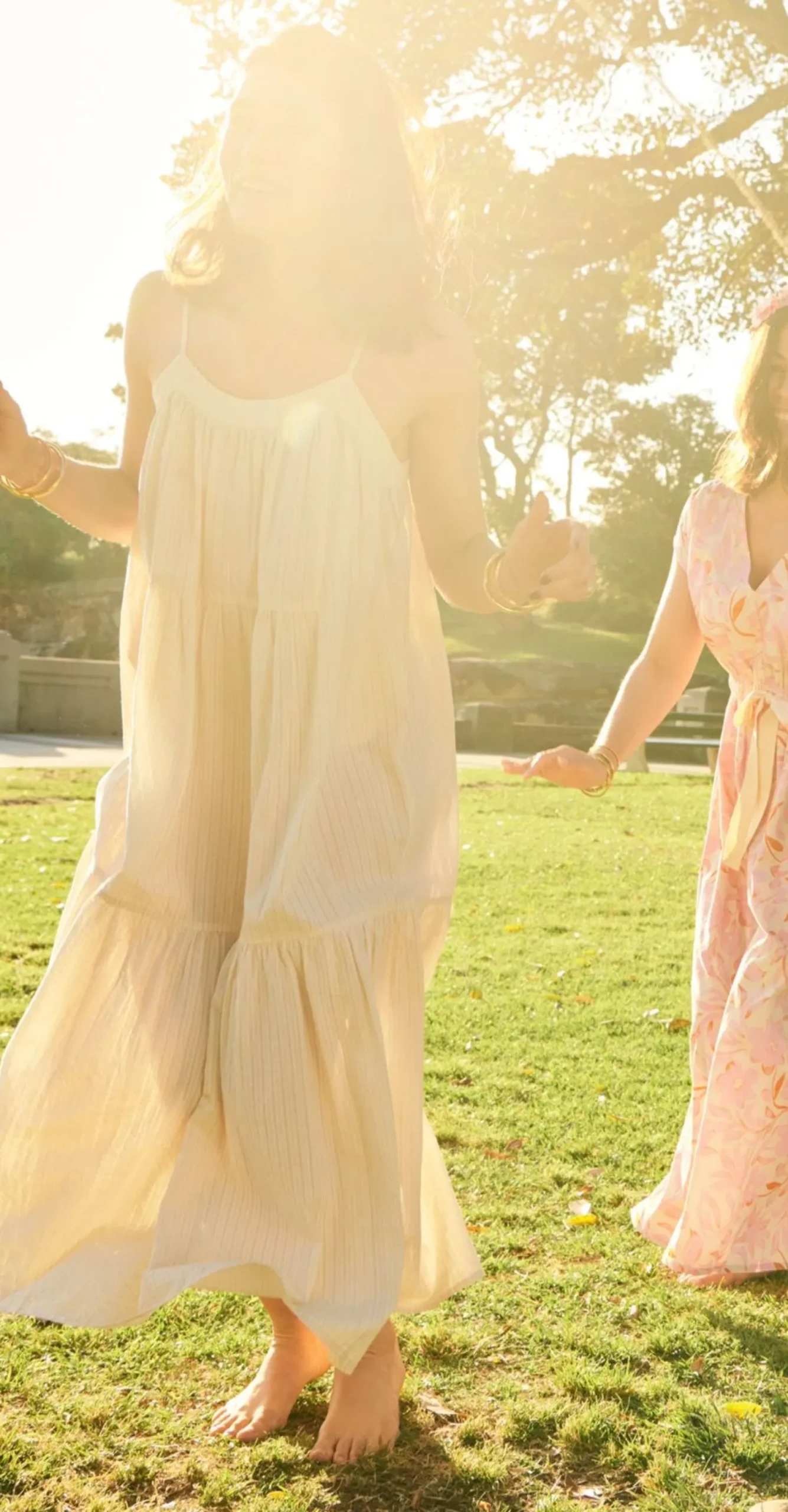 Pol Acacia Sundress - Ivory