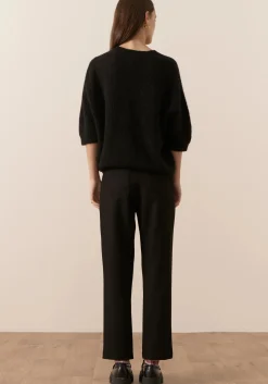 Pol Garcia Cigarette Pant - Black
