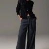Pol Livia Pointelle Cardigan - Ink