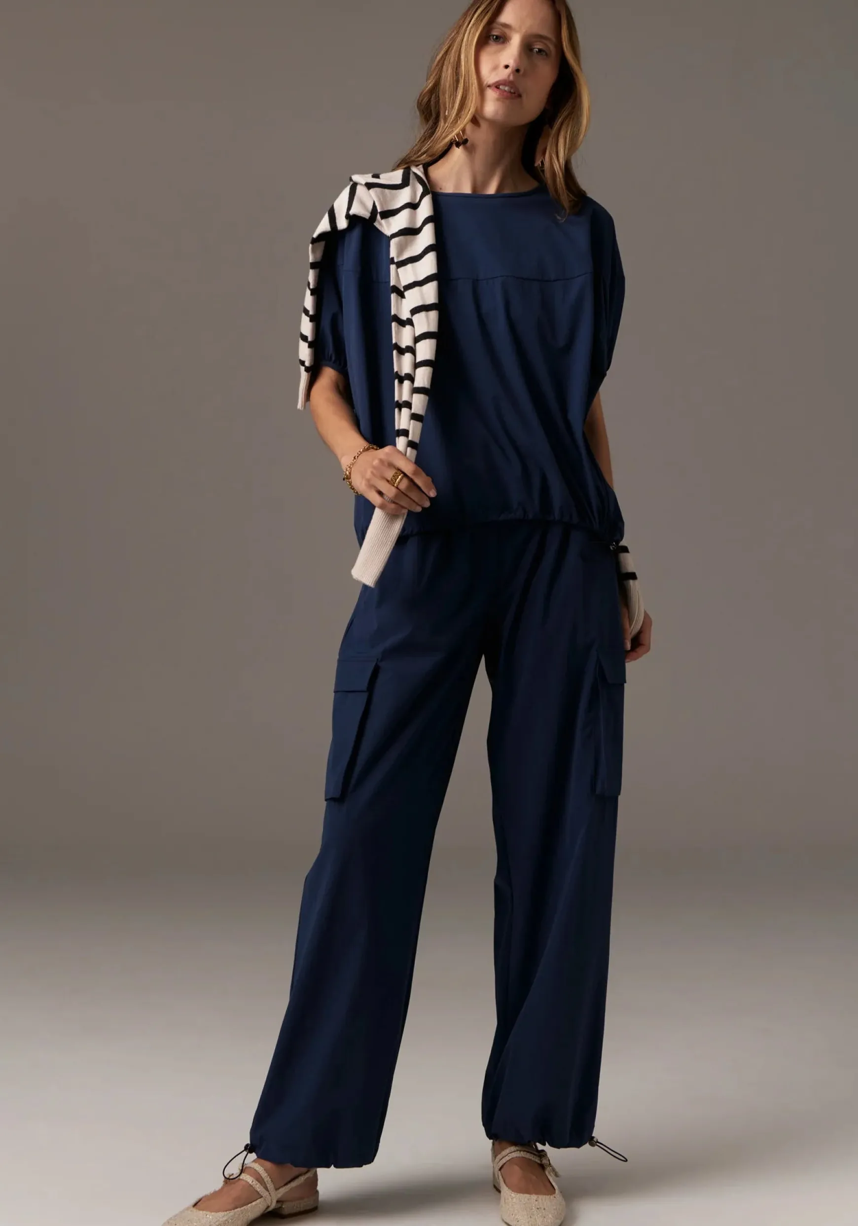 Pol Tech Circle Top - Blue