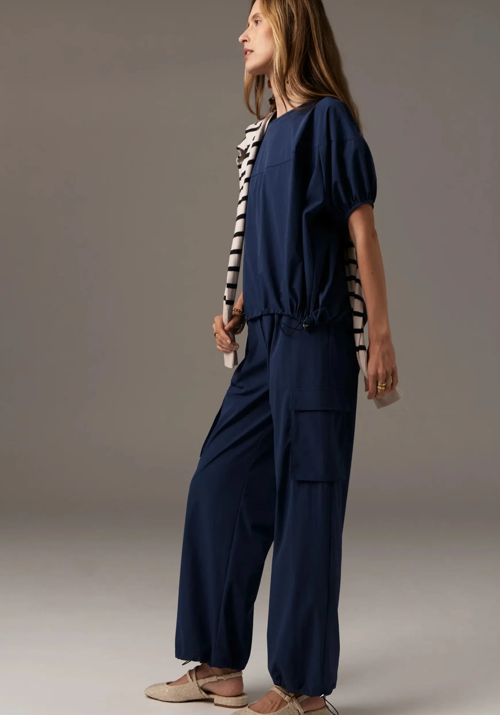 Pol Tech Circle Top - Blue