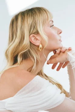Porter Blob Earrings - Gold
