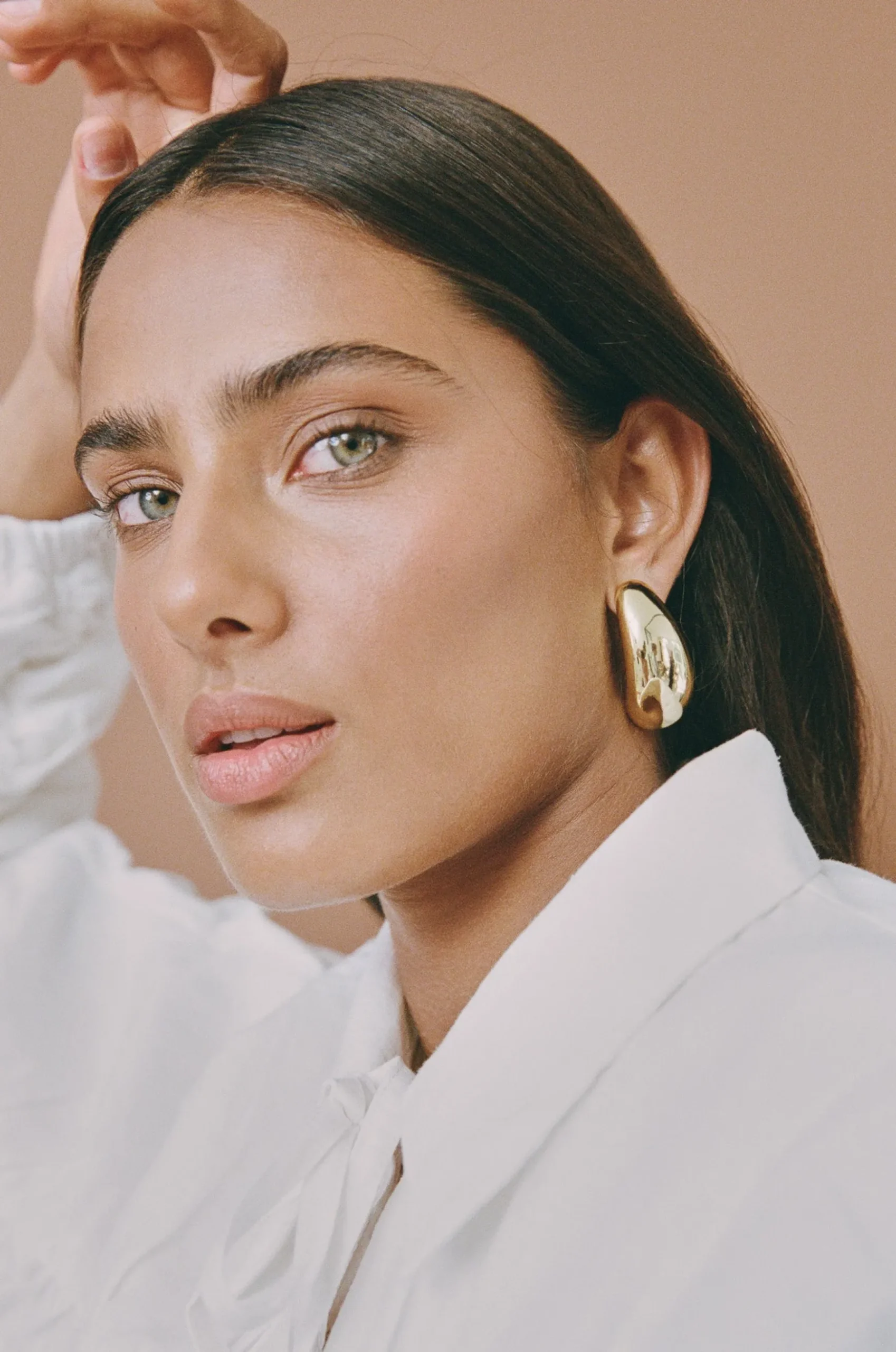 Porter Blob Earrings Maxi - Gold