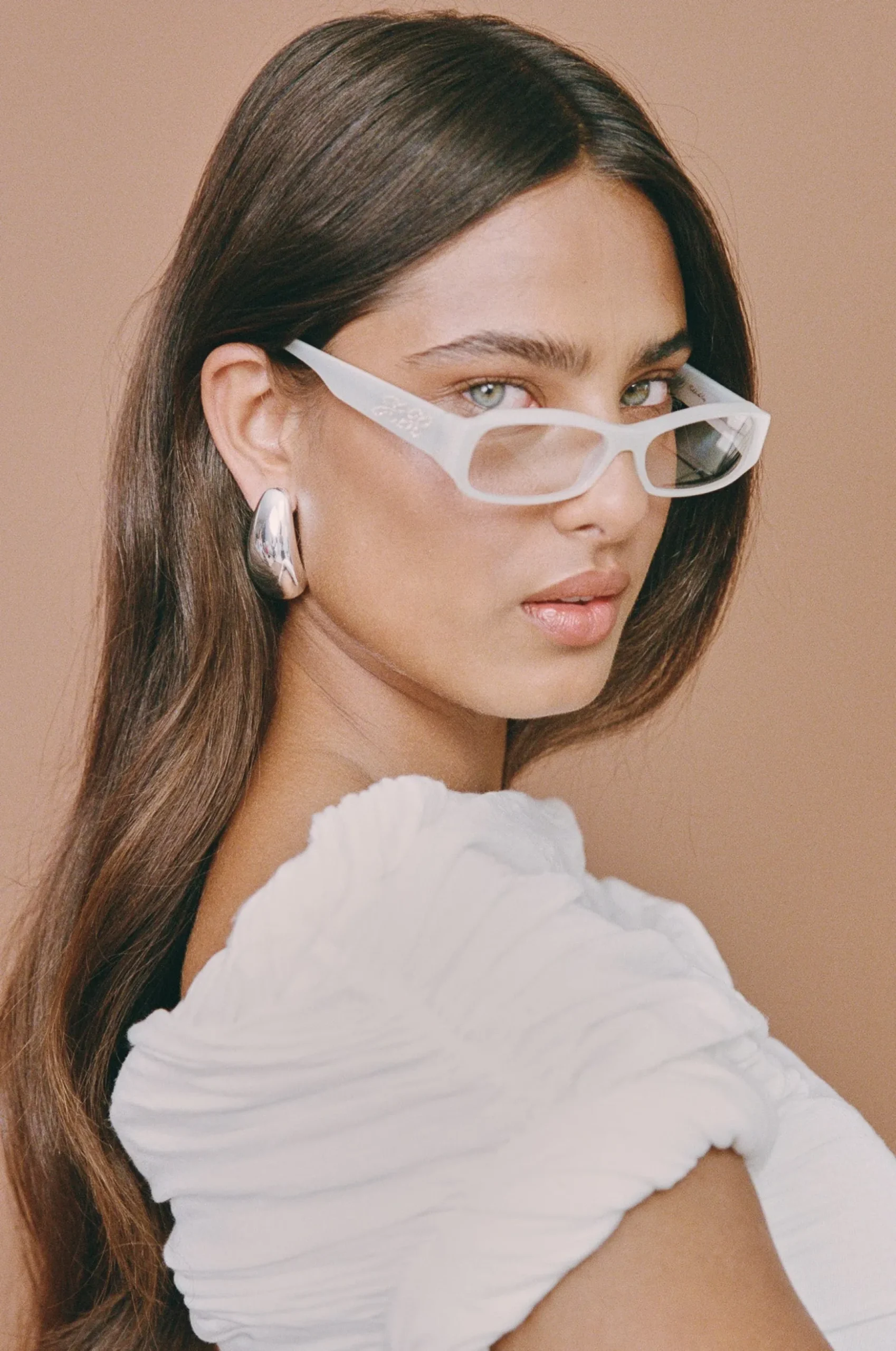 Porter Blob Earrings Maxi - Silver