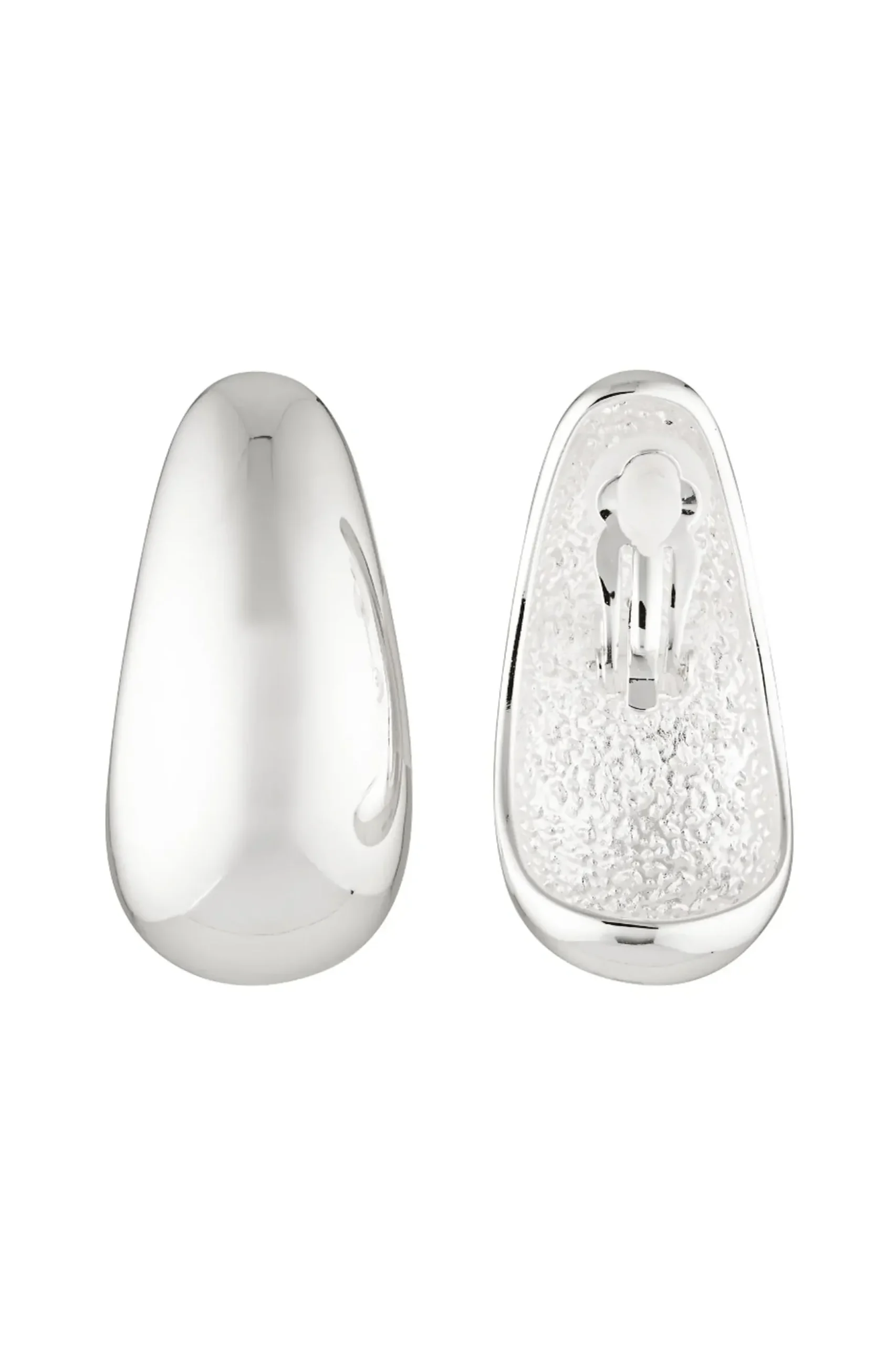 Porter Blob Earrings Maxi - Silver