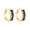Porter Gemini Huggies - Gold/Onyx