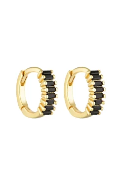Porter Gemini Huggies - Gold/Onyx