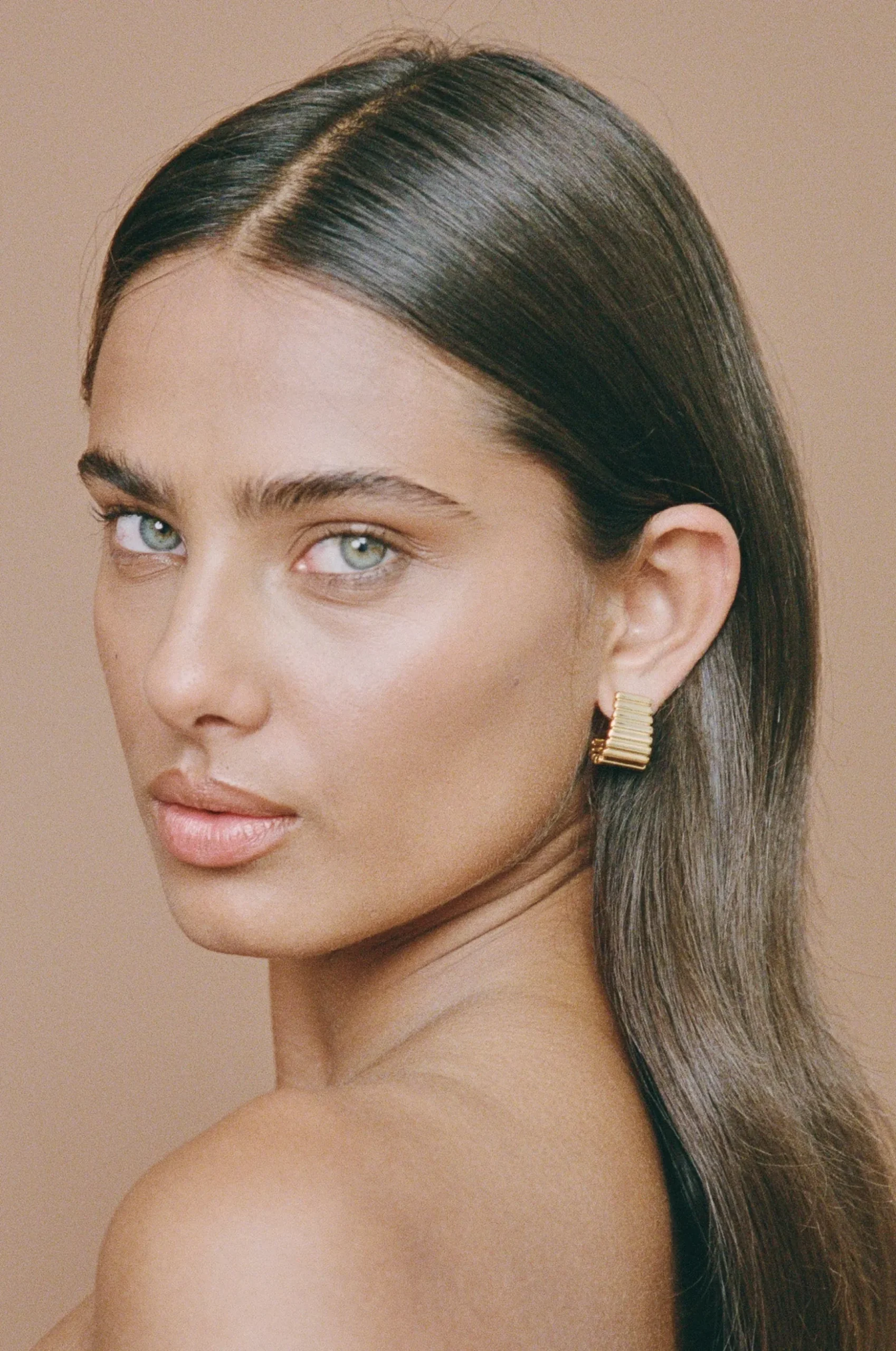 Porter Turtle Earrings - Gold