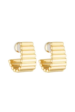 Porter Turtle Earrings - Gold