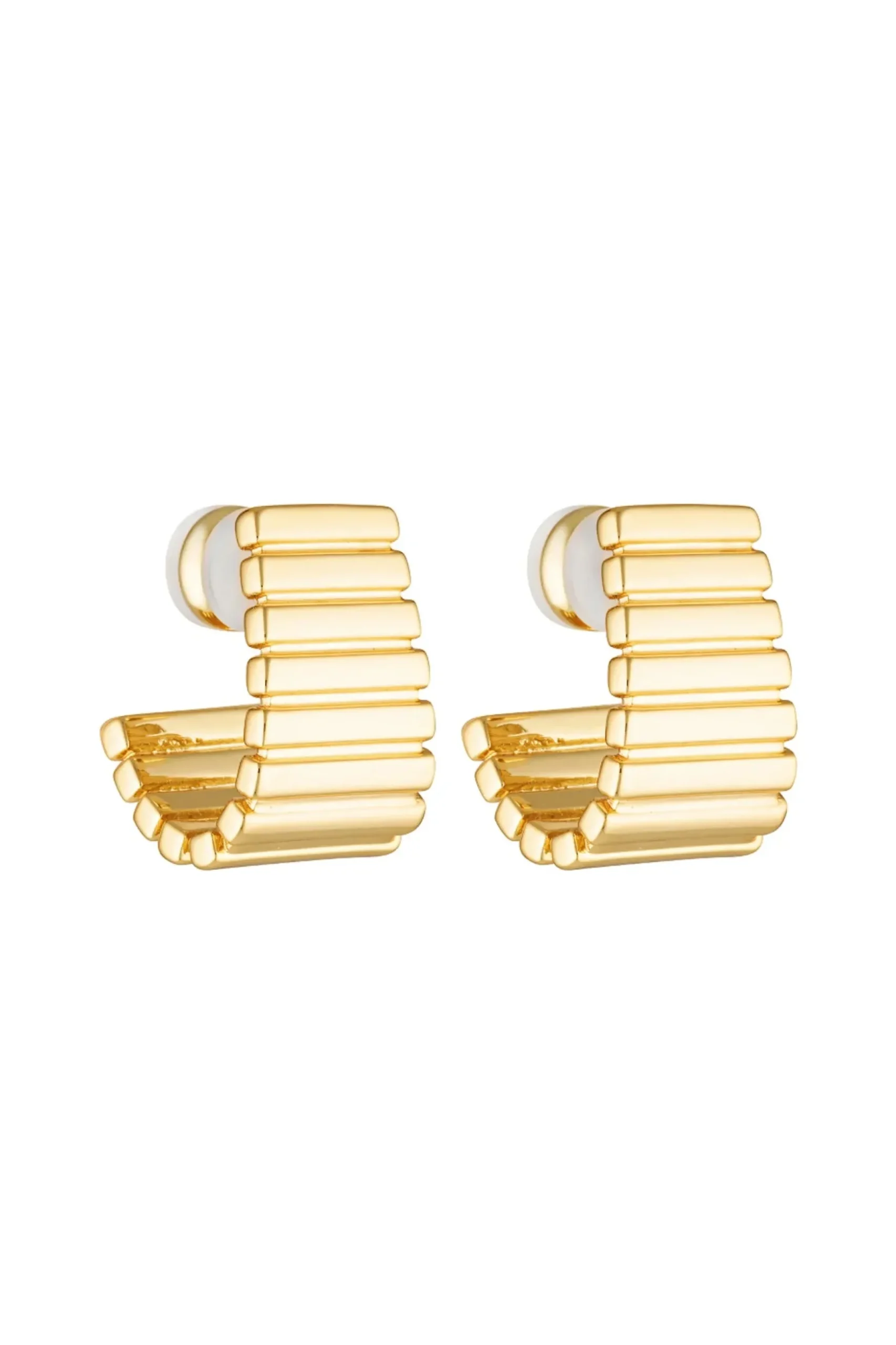 Porter Turtle Earrings - Gold