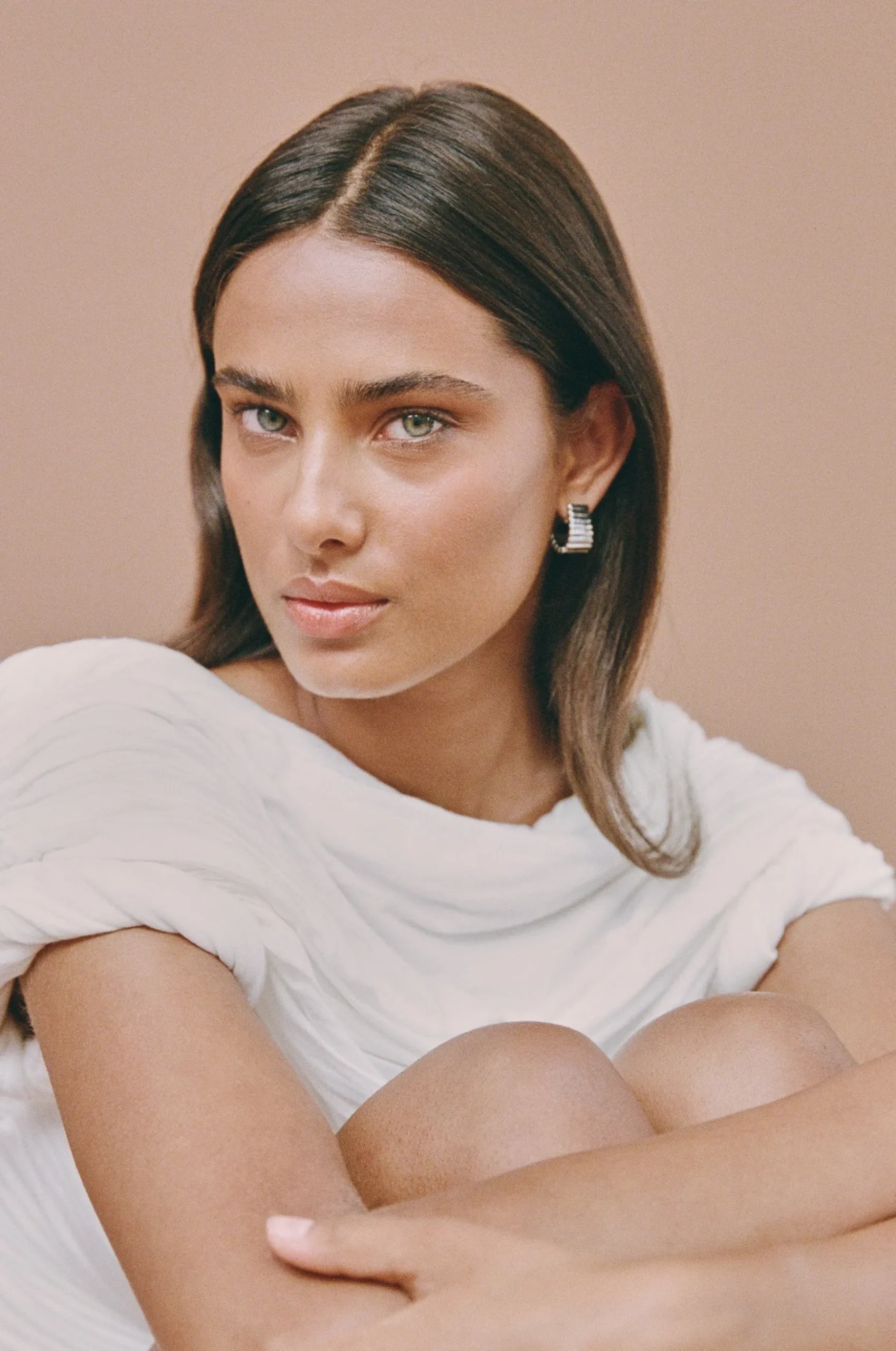 Porter Turtle Earrings - Silver