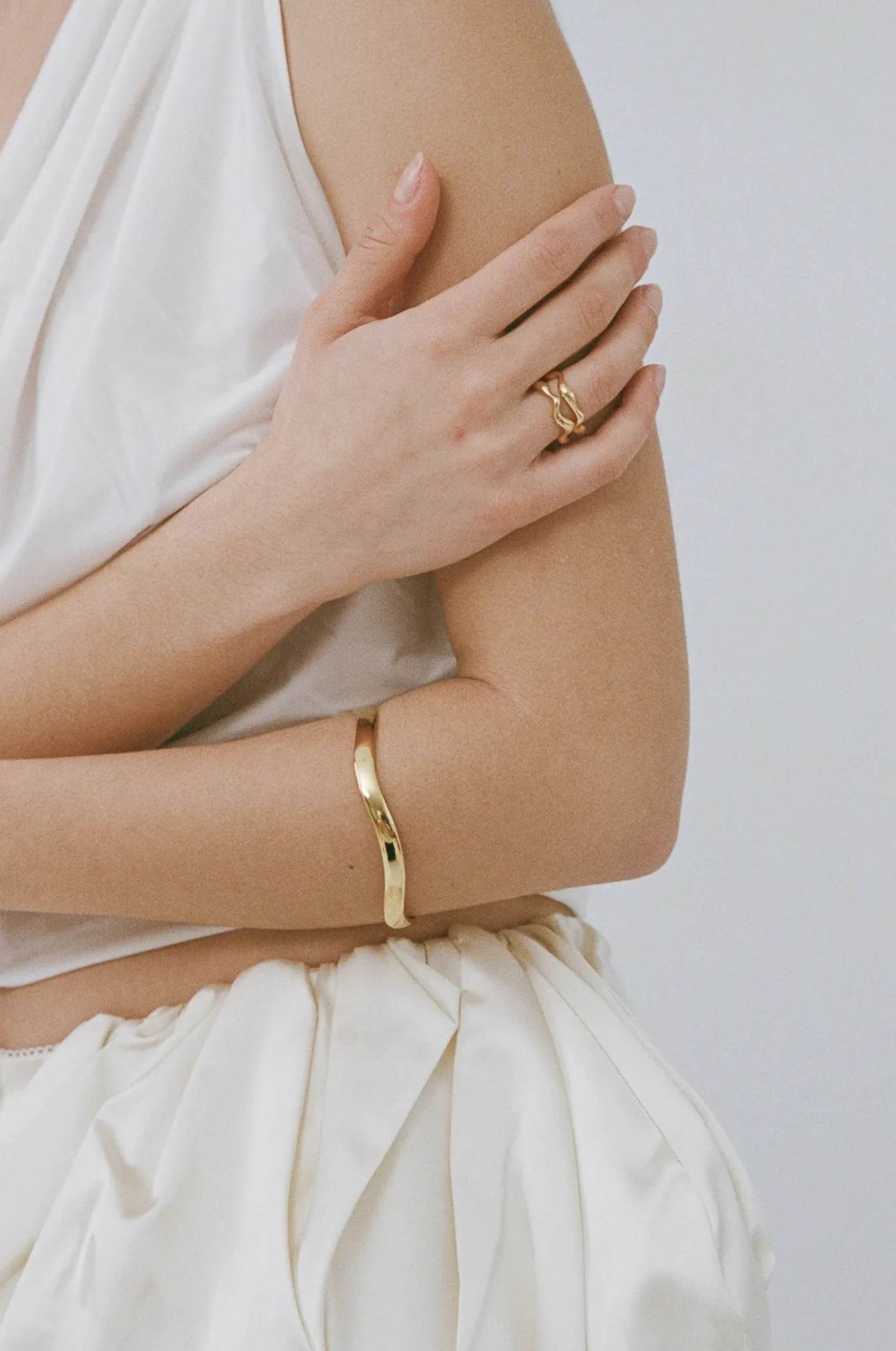 Porter Wiggle Bangle - Gold