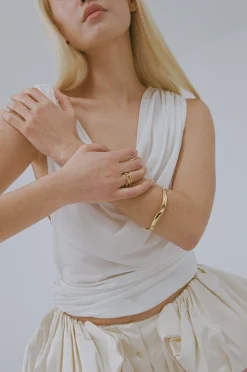 Porter Wiggle Bangle - Gold