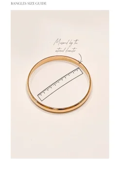 Porter Wiggle Bangle - Gold