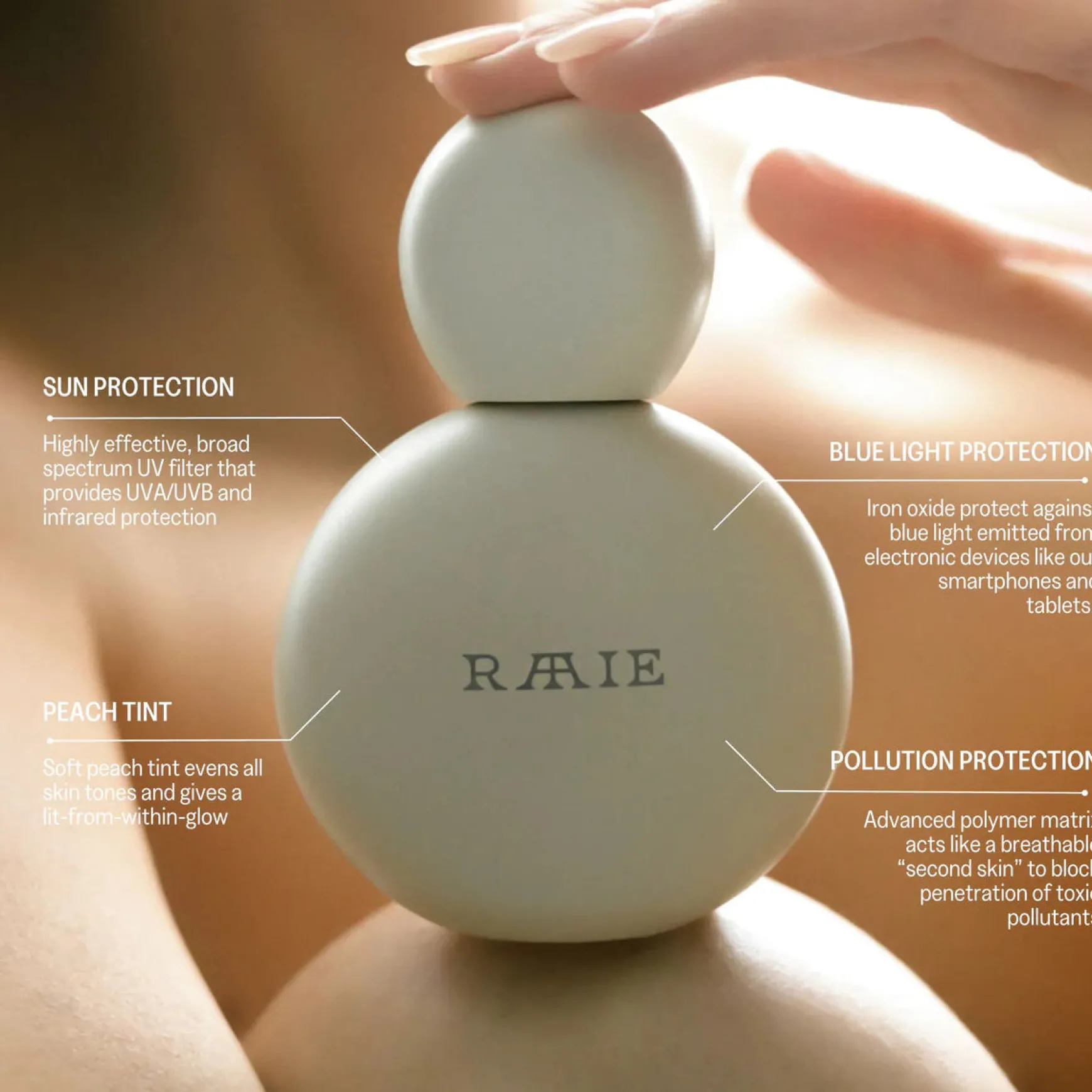 Raaie Sun Milk Drops Tinted SPF50