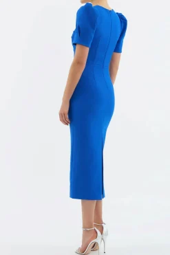 Rebecca Vallance Antonella Midi Dress - Marine Blue