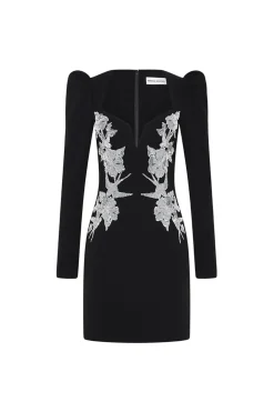 Rebecca Vallance Monroe L/S Mini Dress - Black