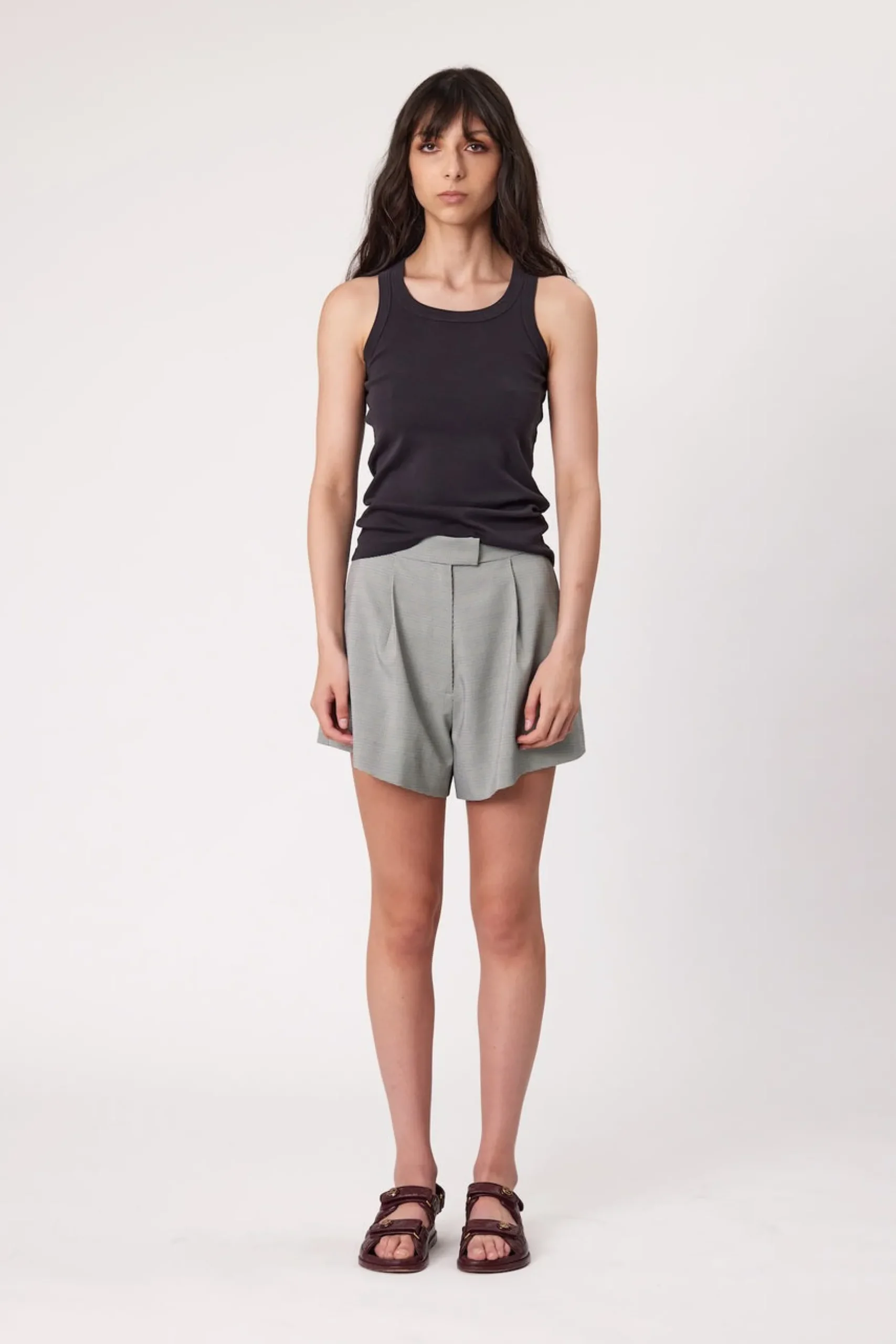 Remain Aurora Shorts - Houndstooth