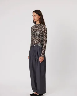 Remain Brydie Top - Leopard