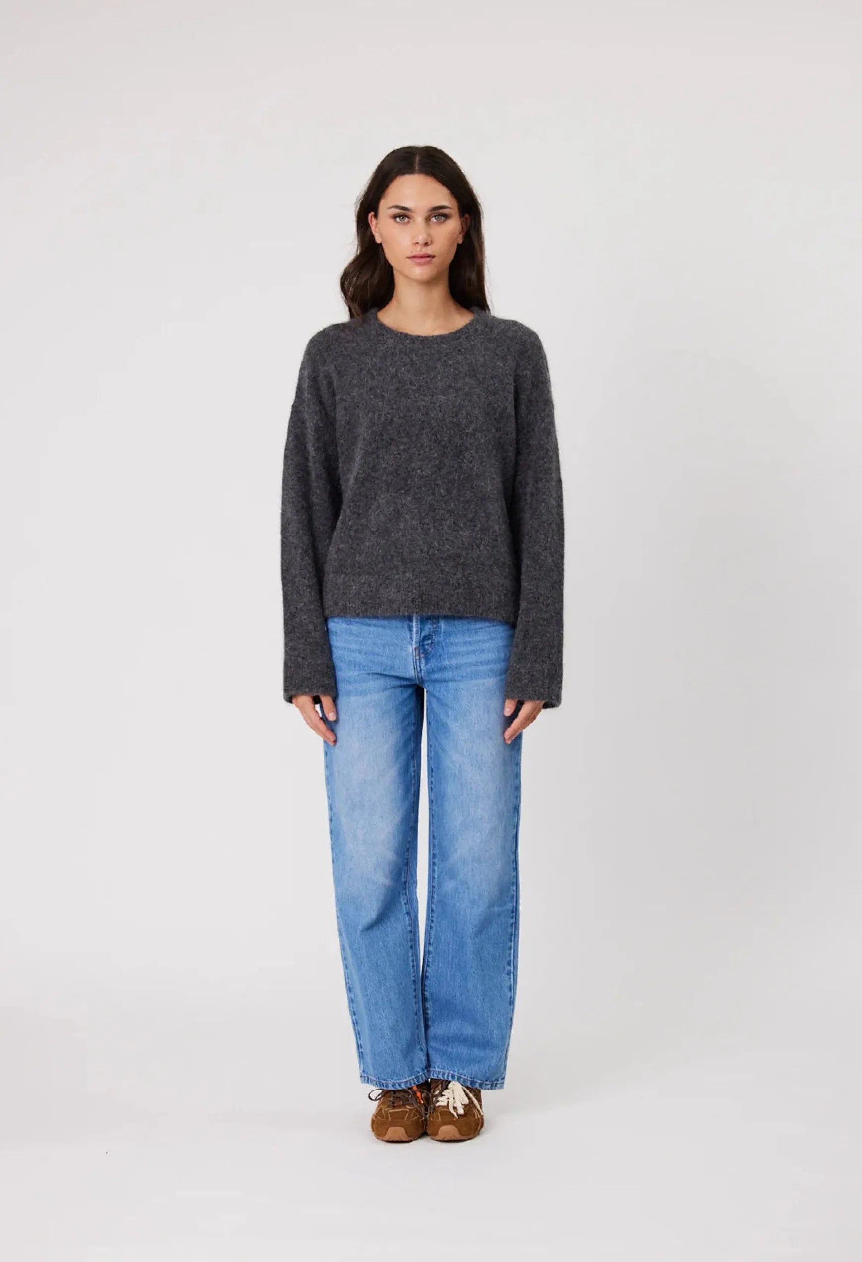 Remain Laya Knit - Charcoal