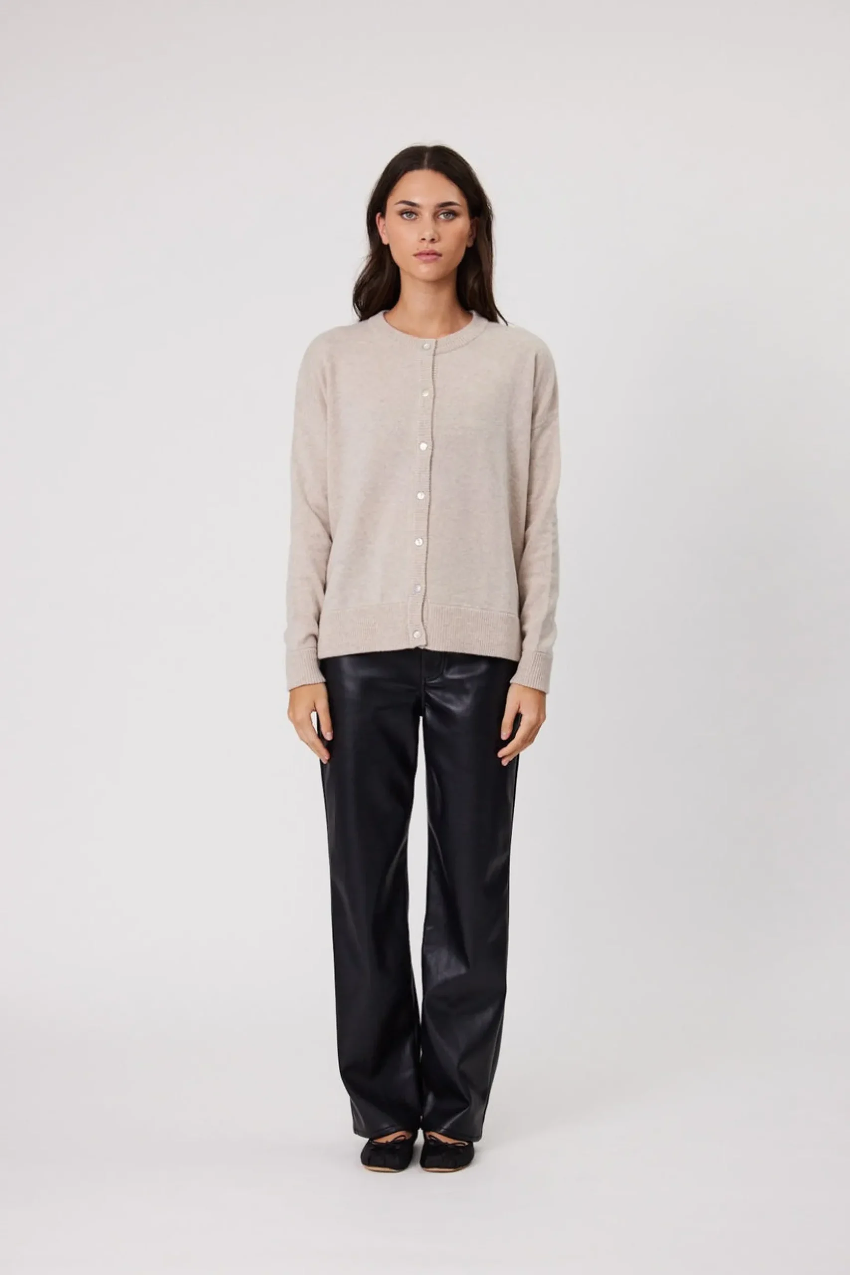 Remain Tali Cardigan - Barley