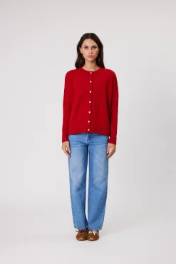 Remain Tali Cardigan - Brick