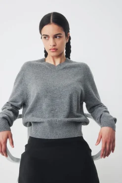 Ricochet Amina Jumper - Mid Grey