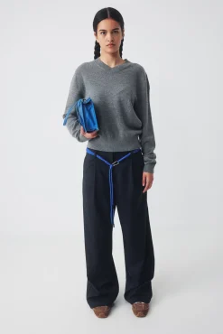 Ricochet Amina Jumper - Mid Grey
