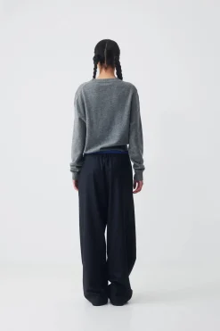 Ricochet Amina Jumper - Mid Grey