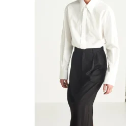 Rory William Docherty Pleated Peg Skirt - Black
