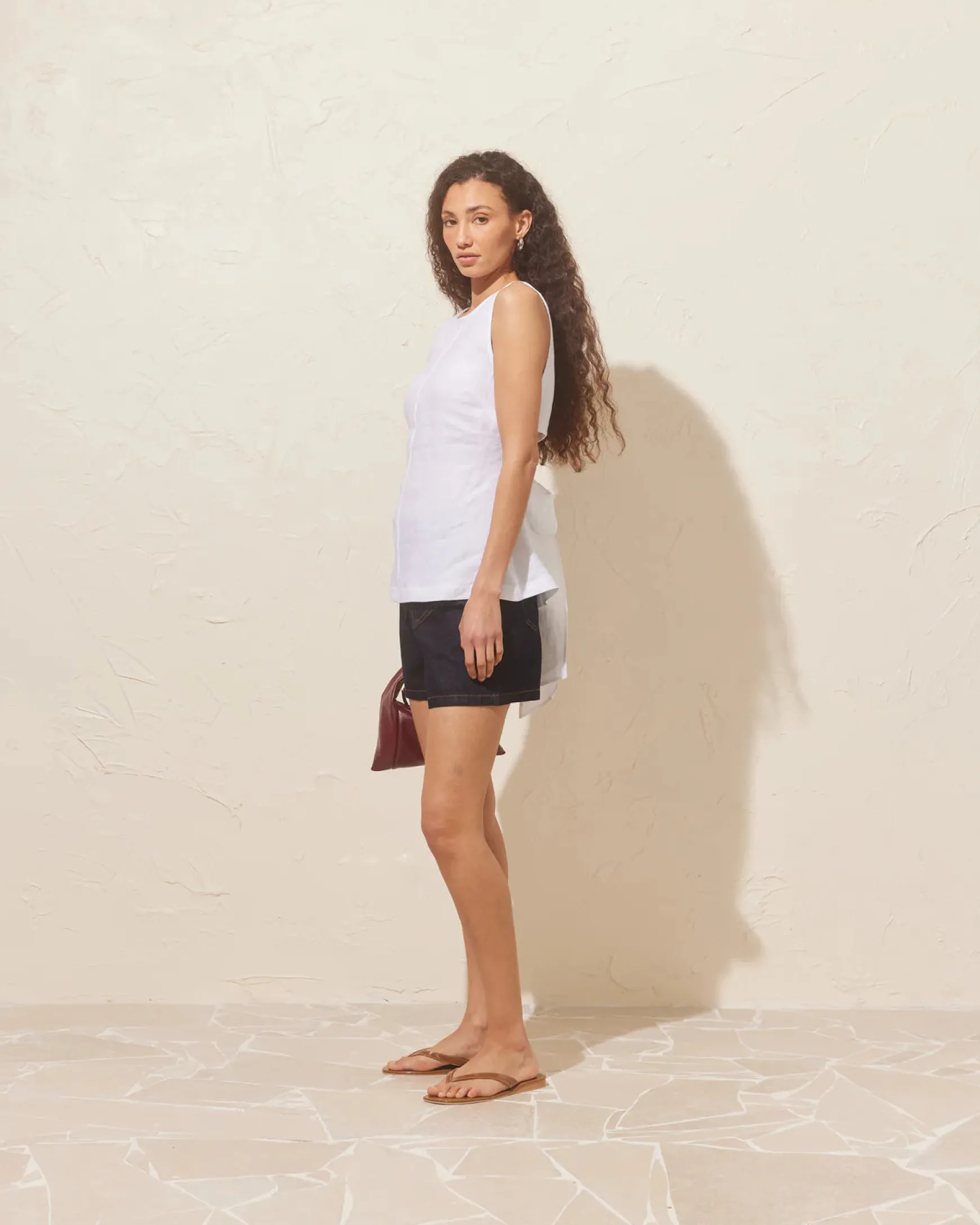 Ruby Clover Denim Short - Unwashed