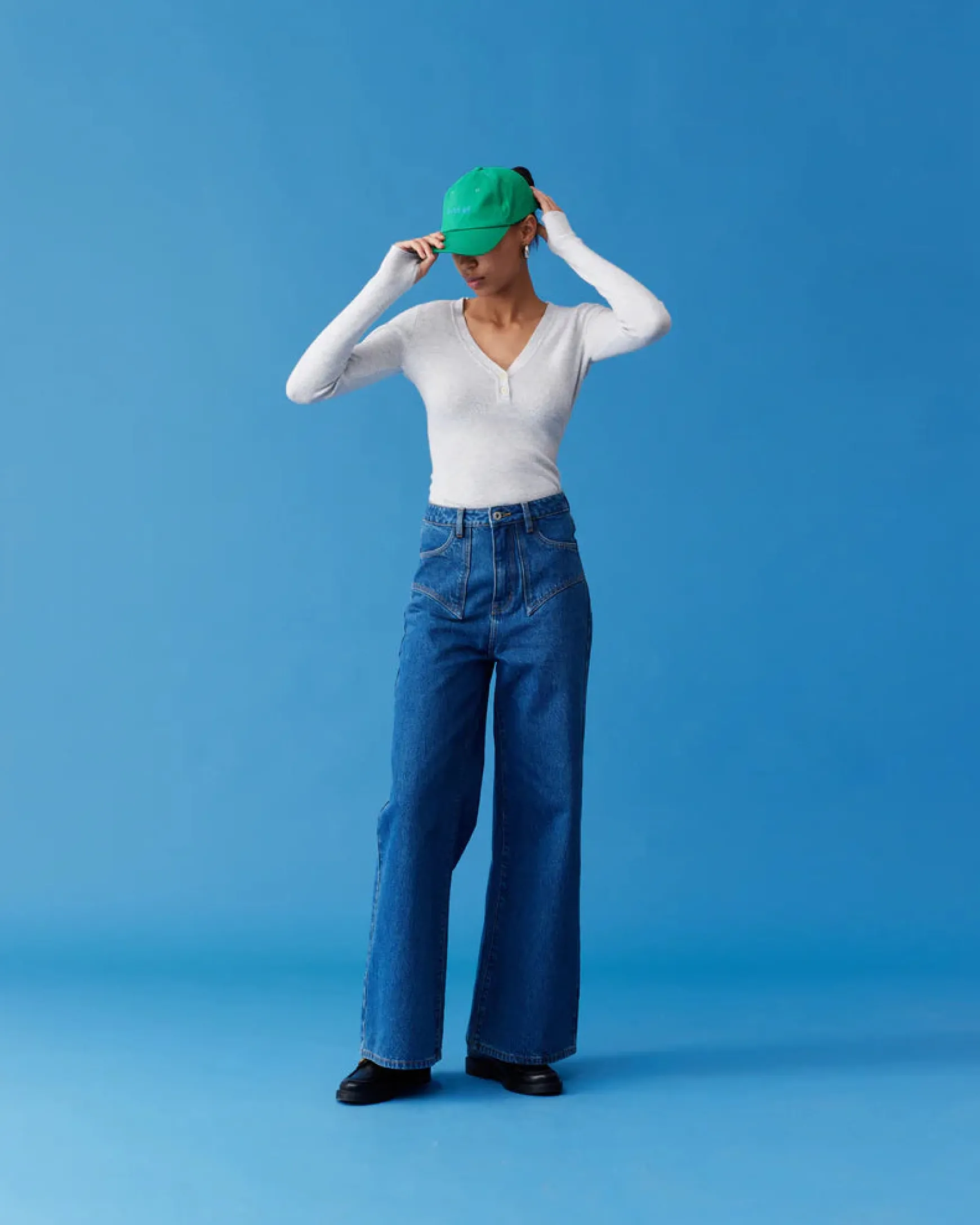Ruby Clover Jean - Indigo