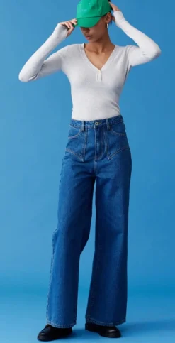 Ruby Clover Jean - Indigo
