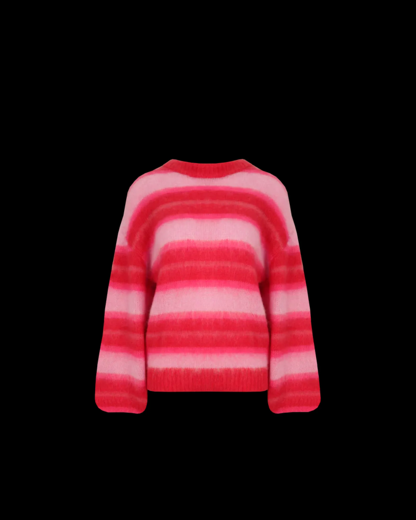 Ruby Josie Sweater - Pink / Red Stripe