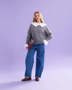 Ruby Rhea Sweater - Grey Marle