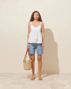 Ruby Solar Relaxed Short - Blue